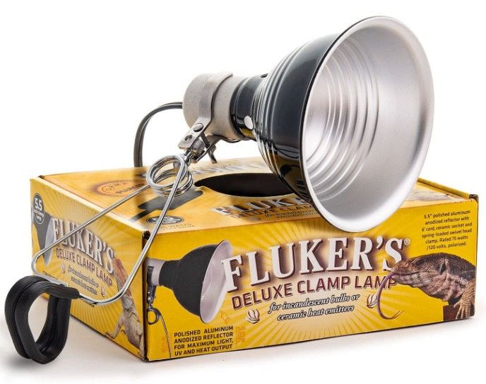 Flukers Clamp Lamp with Switch image 0
