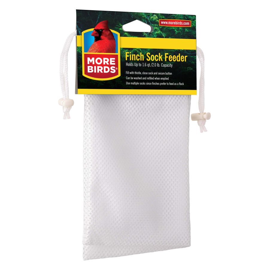 More Birds Finch Sock Feeder for Thistle Seed image 0