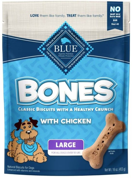 Blue Buffalo Classic Bone Biscuits with Chicken Large image 0