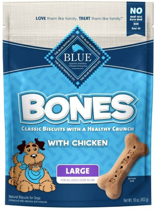 Blue Buffalo Classic Bone Biscuits with Chicken Large image 0
