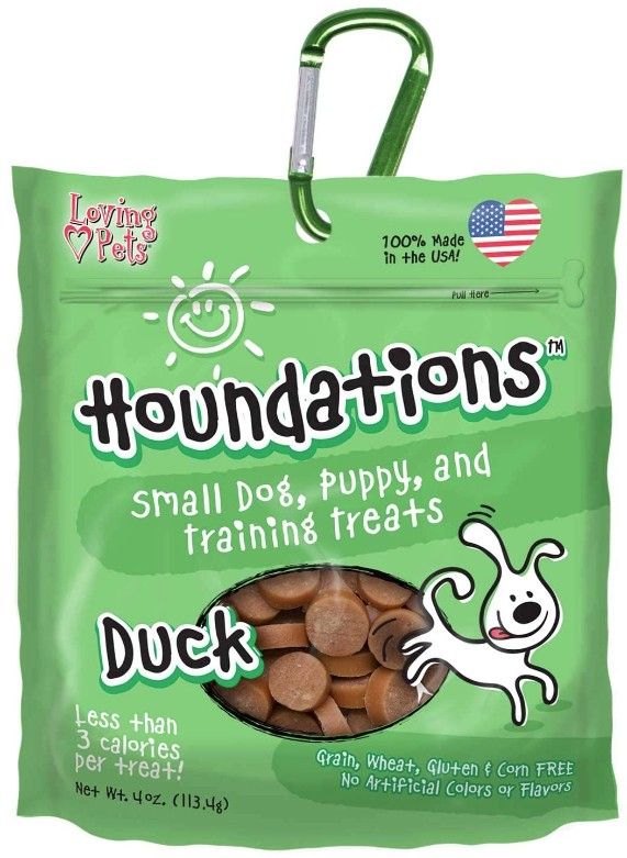 Loving Pets Houndations Training Treats - Duck image 0