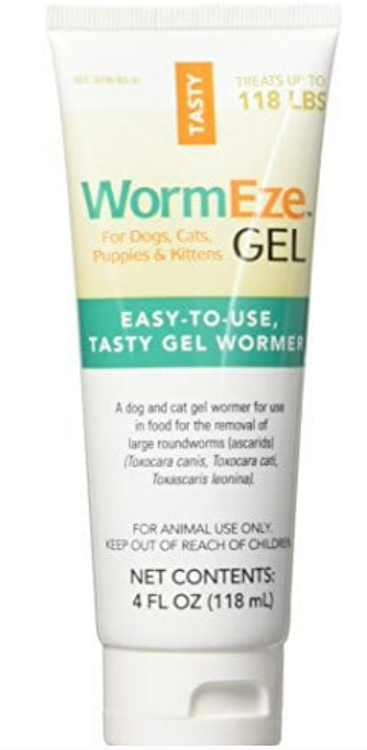 Durvet Wormeze Gel De-Wormer for Dogs & Cats - 4 Oz image 0