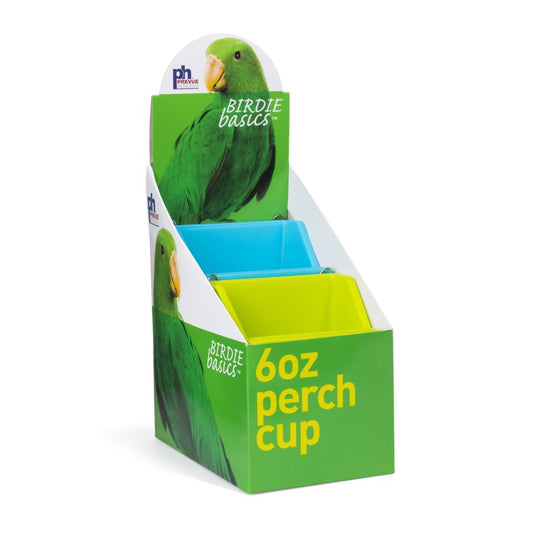 Prevue Birdie Basics 6 oz Perch Cup for Birds image 0