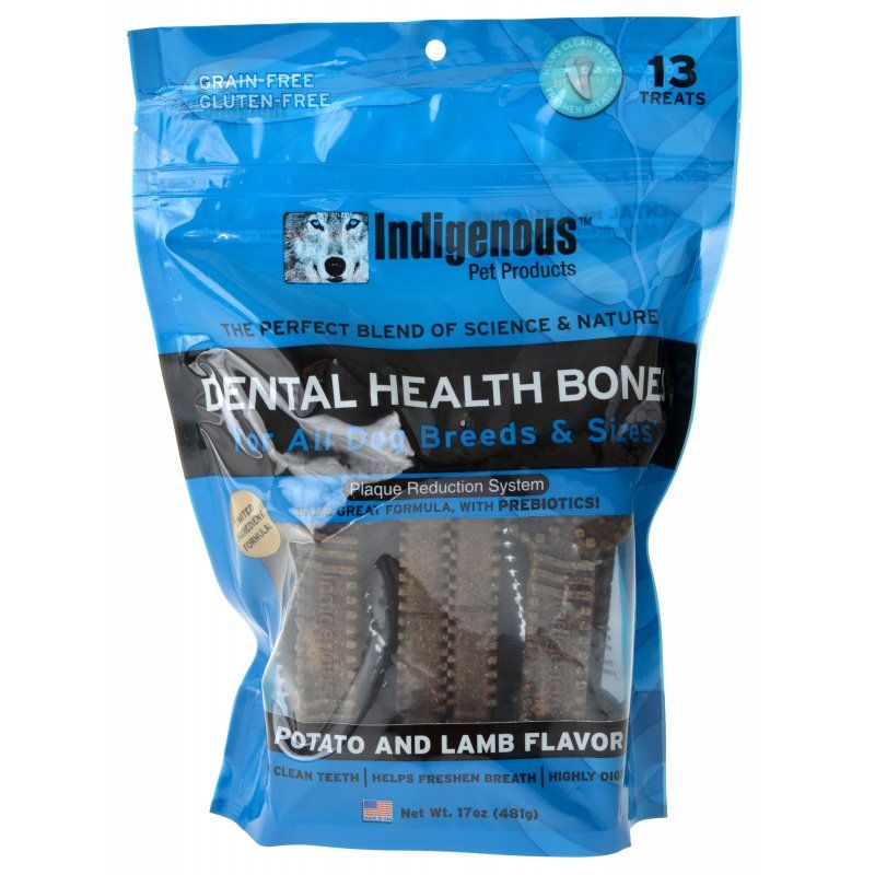 Indigenous Dental Health Bones - Potato & Lamb Flavor image 0