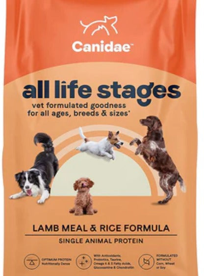 Canidae All Life Stages Premium Dry Dog Food - Lamb Meal and Rice image 0