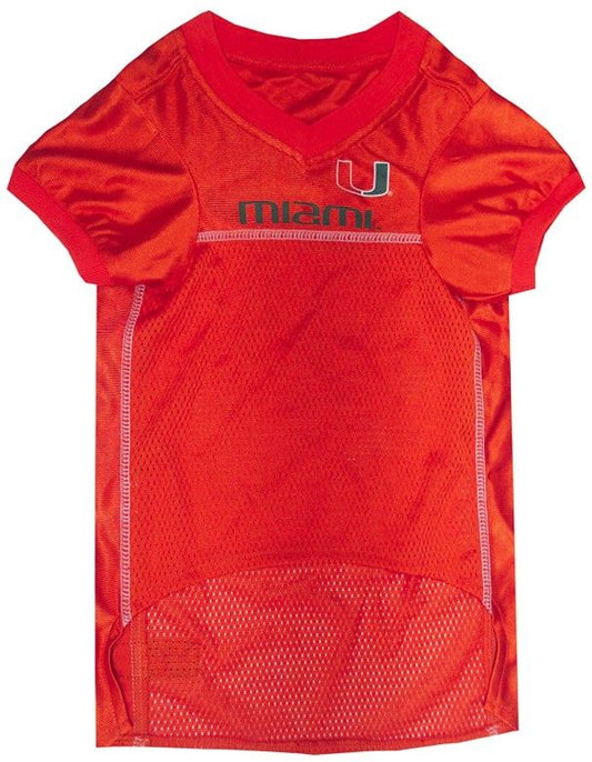 Pets First U of Miami Jersey for Dogs image 0