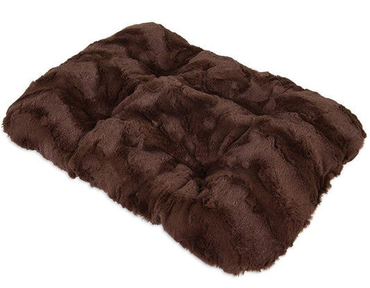 Precision Pet Cozy Comforter Kennel Mat - Brown image 0