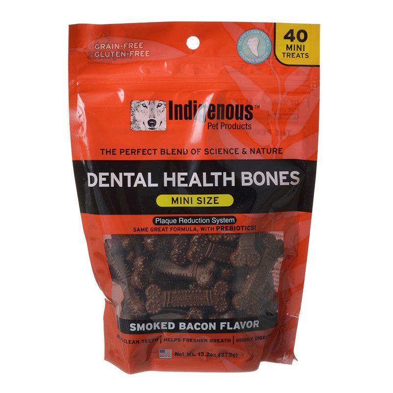 Indigenous Dental Health Mini Bones - Smoked Bacon Flavor image 0