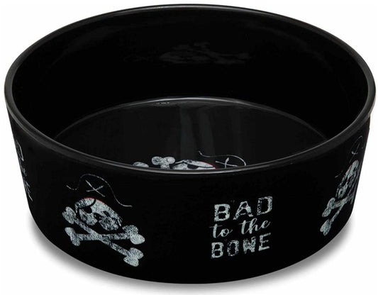 Loving Pets Dolce Moderno Bowl Bad to the Bone Design image 0