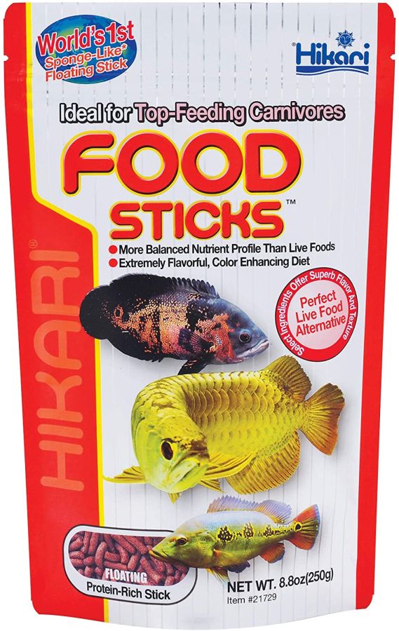Hikari Food Sticks for Top Feeding Carnivorous Fish image 0