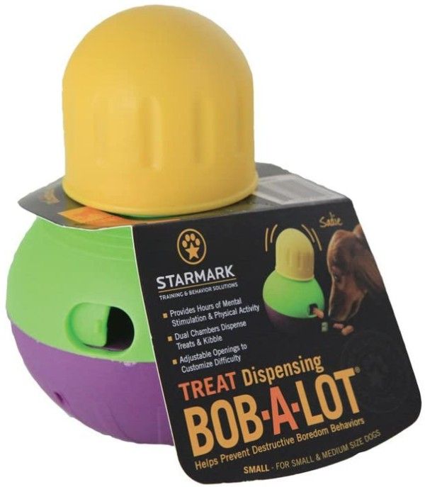 Starmark Bob-A-Lot Treat Dispensing Toy Small image 0