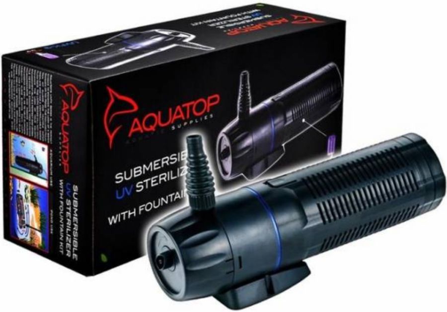 Aquatop Submersible Pond UV Filter with Fountain Kit image 0