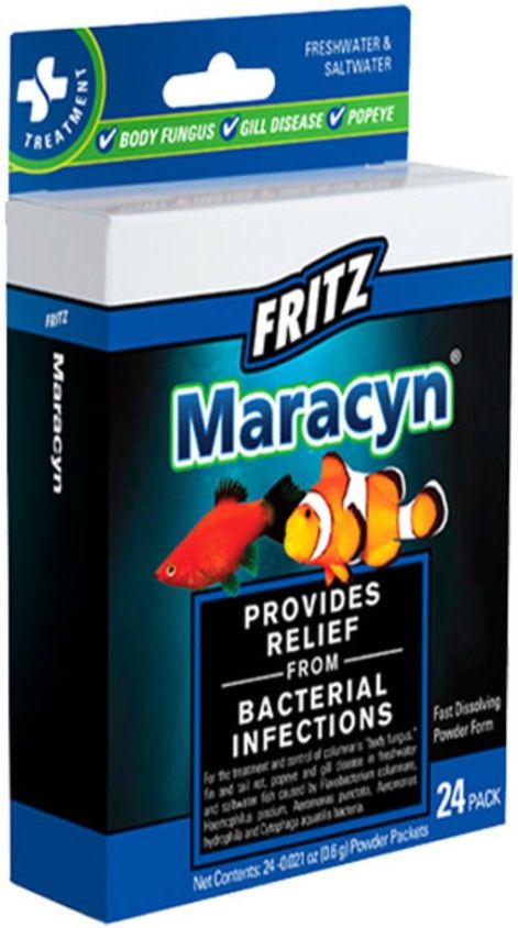 Fritz Maracyn Bacterial Treatment Powder for Freshwater and Saltwater Aquariums image 0