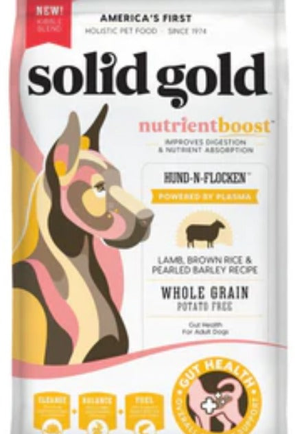 Solid Gold NutrientBoost Hund-N-Flocken with Lamb, Brown Rice & Pearled Barley image 0