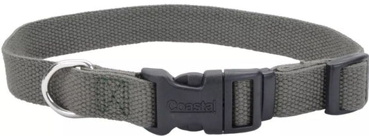 Coastal Pet New Earth Soy Adjustable Dog Collar Forest Green image 0