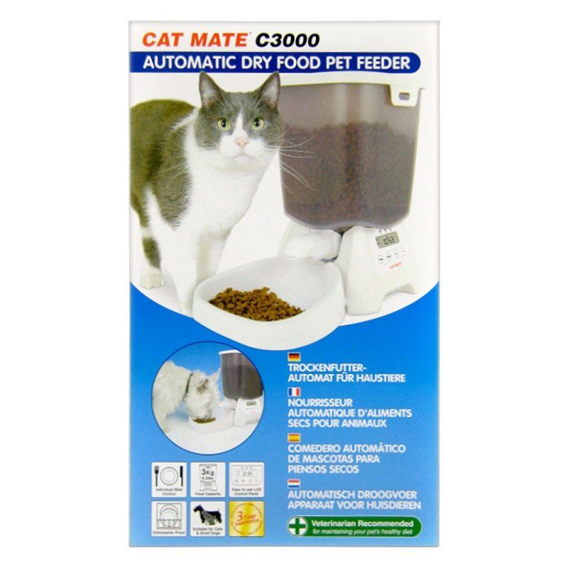 Cat Mate Automatic Dry Pet Food Feeder C3000 image 0