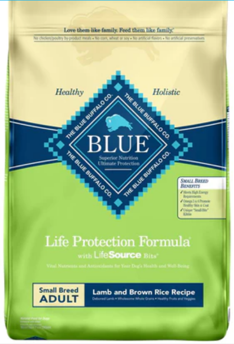 Blue Buffalo Life Protection Natural Lamb & Brown Rice Small Breed Adult - 15lbs image 0