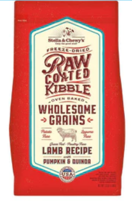 Stella & Chewy's Raw Coated Wholesome Lamb Dry Dog Food image 0