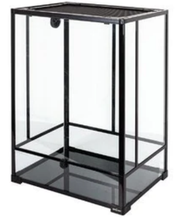 Reptile Treasures Knock-Down Terrarium - Sliding Door - 24" x 18" x 24" image 0