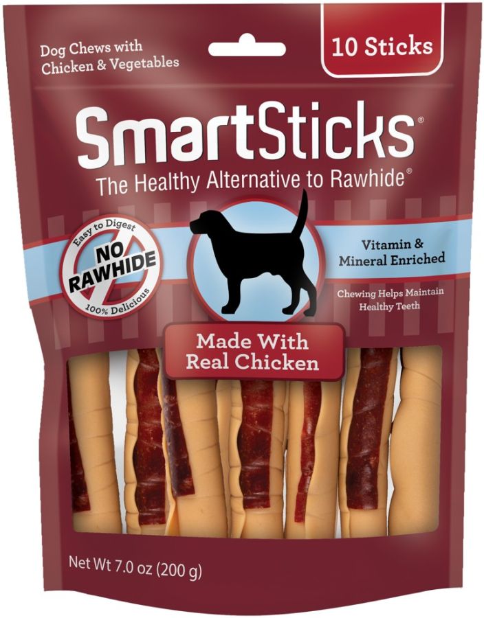 SmartBones SmartChips - Chicken & Vegetable Dog Chews image 0