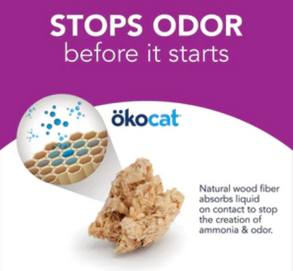 Healthy Pet Okocat Clumping Wood Litter for Long Hair Breeds image 2