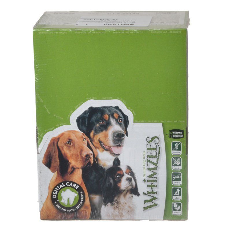 Whimzees Natural Dental Care Hedgehog Dog Treats image 0
