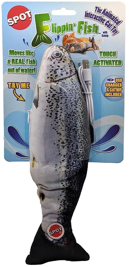 Spot Flippin Fish Cat Toy image 0