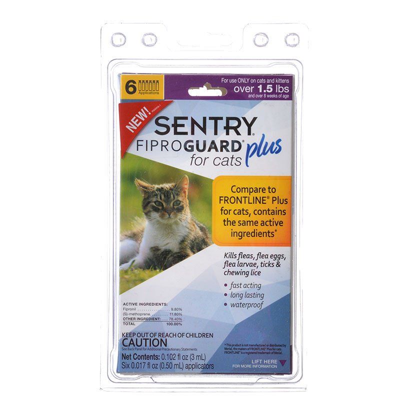 Sentry Fiproguard Plus Flea and Tick for Cats & Kittens image 0
