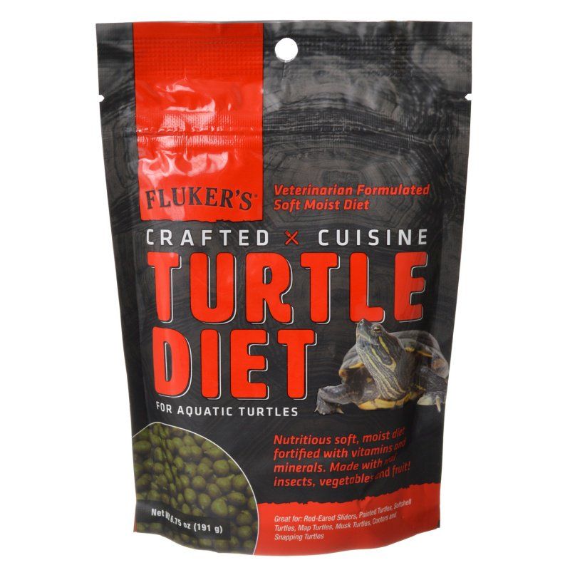 Flukers Crafted Cuisine Turtle Diet for Aquatic Turtles image 0