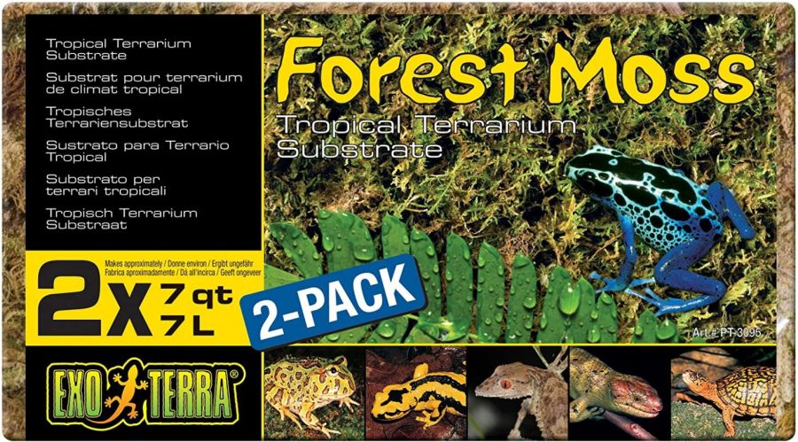Exo Terra Forest Moss Tropical Terrarium Reptile Substrate image 0