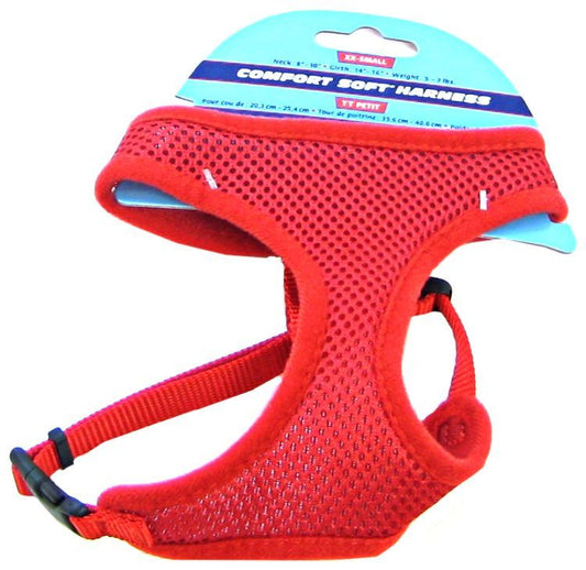 Coastal Pet Comfort Soft Adjustable Harness - Red image 0