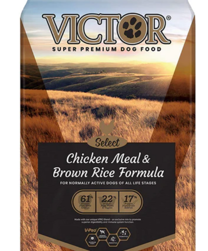 Victor Select Chicken & Rice with Lamb Formula Dry Dog Food image 0