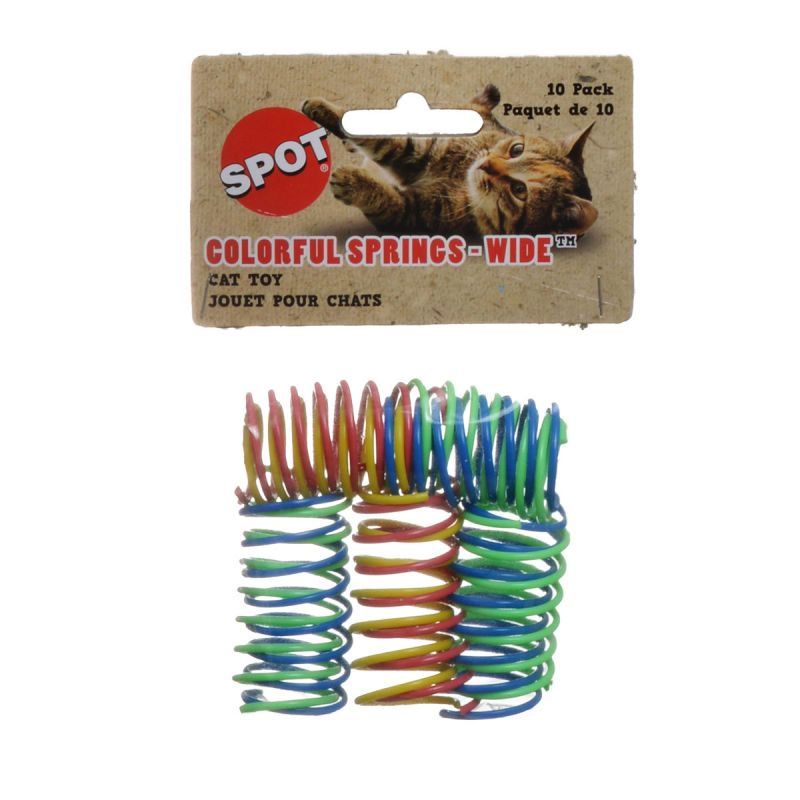 Spot Wide & Colorful Springs Cat Toy image 0