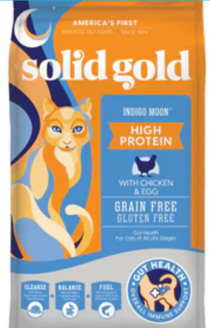 Solid Gold Indigo Moon with Chicken & Eggs Dry Cat Food image 0