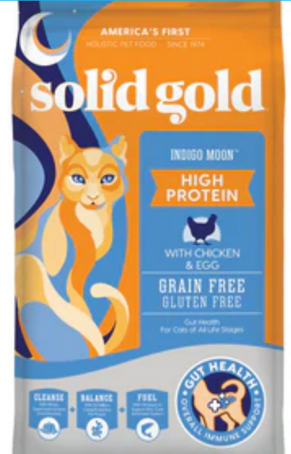 Solid Gold Indigo Moon with Chicken & Eggs Dry Cat Food image 0