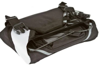 Pet Life® 'Fur-Cycle' 2-in-1 Bike Attachment Soft Folding Travel Pet Carrier image 2