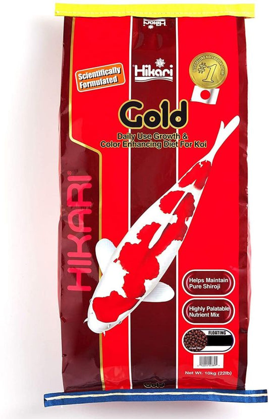 Hikari Gold Color Enhancing Koi Food - Large Pellet image 0