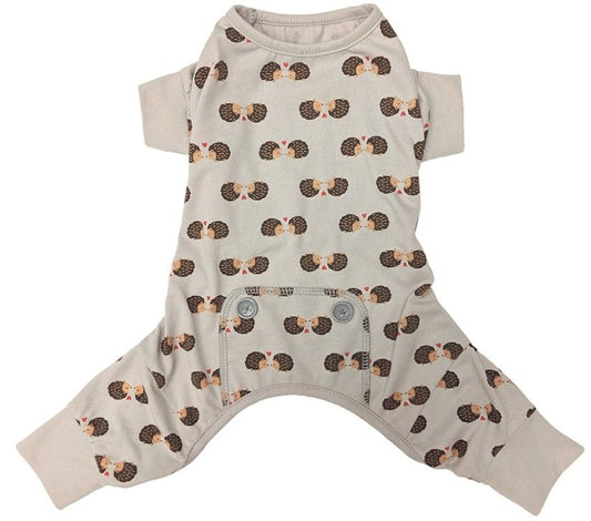 Fashion Pet Hedgehog Dog Pajamas Gray image 0