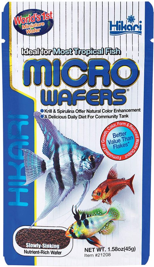 Hikari Micro Wafers for Small & Medium Size Tropical Fish image 0