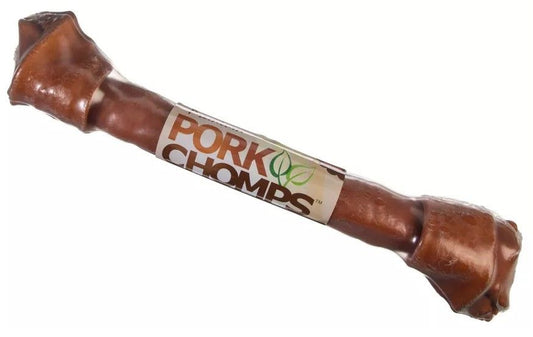 Pork Chomps Roasted Knot Bone 20 Inch Dog Chew image 0