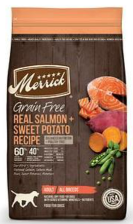 Merrick Grain-Free Salmon & Sweet Potato Dry Dog Food image 0
