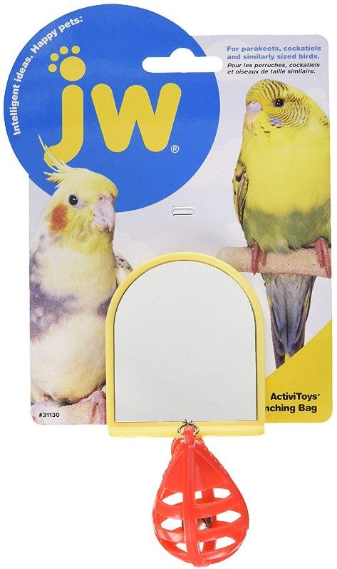 JW Insight Punching Bag Plastic Bird Toy image 0