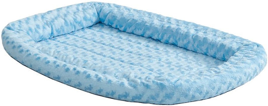 MidWest Double Bolster Pet Bed Blue image 0