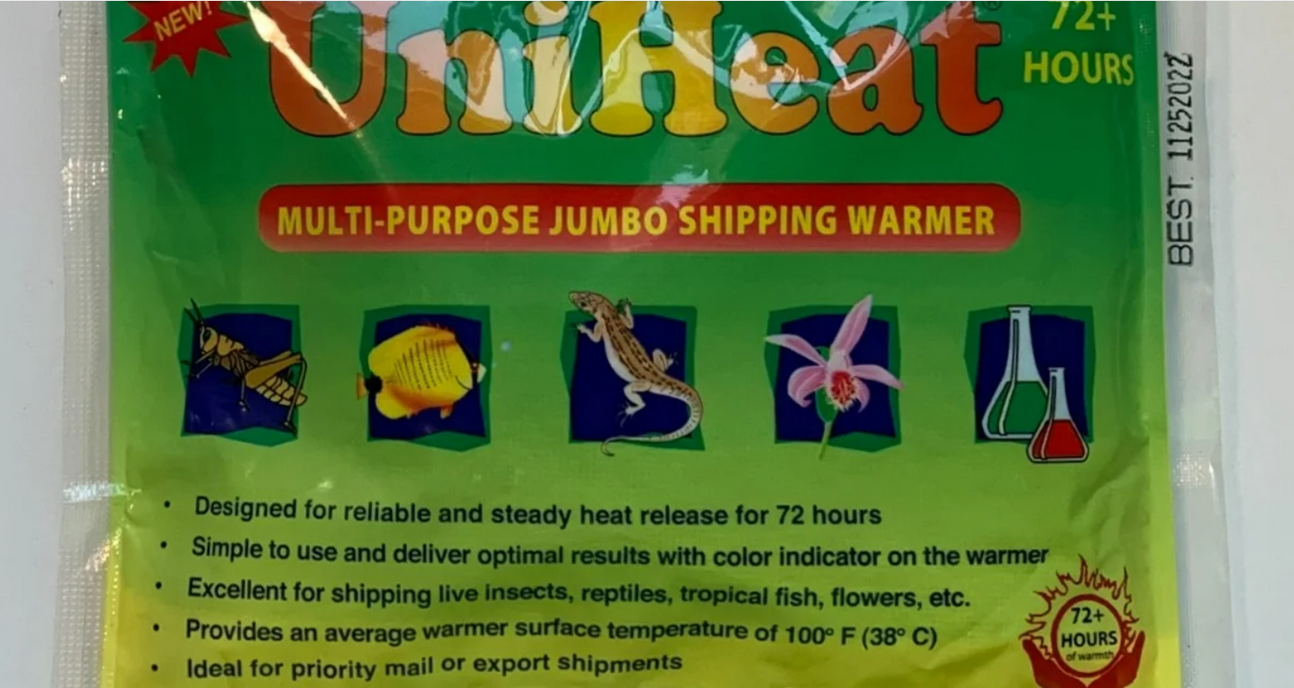 72 Hour Heat Pack for Crickets, Superworms, or Roaches image 0