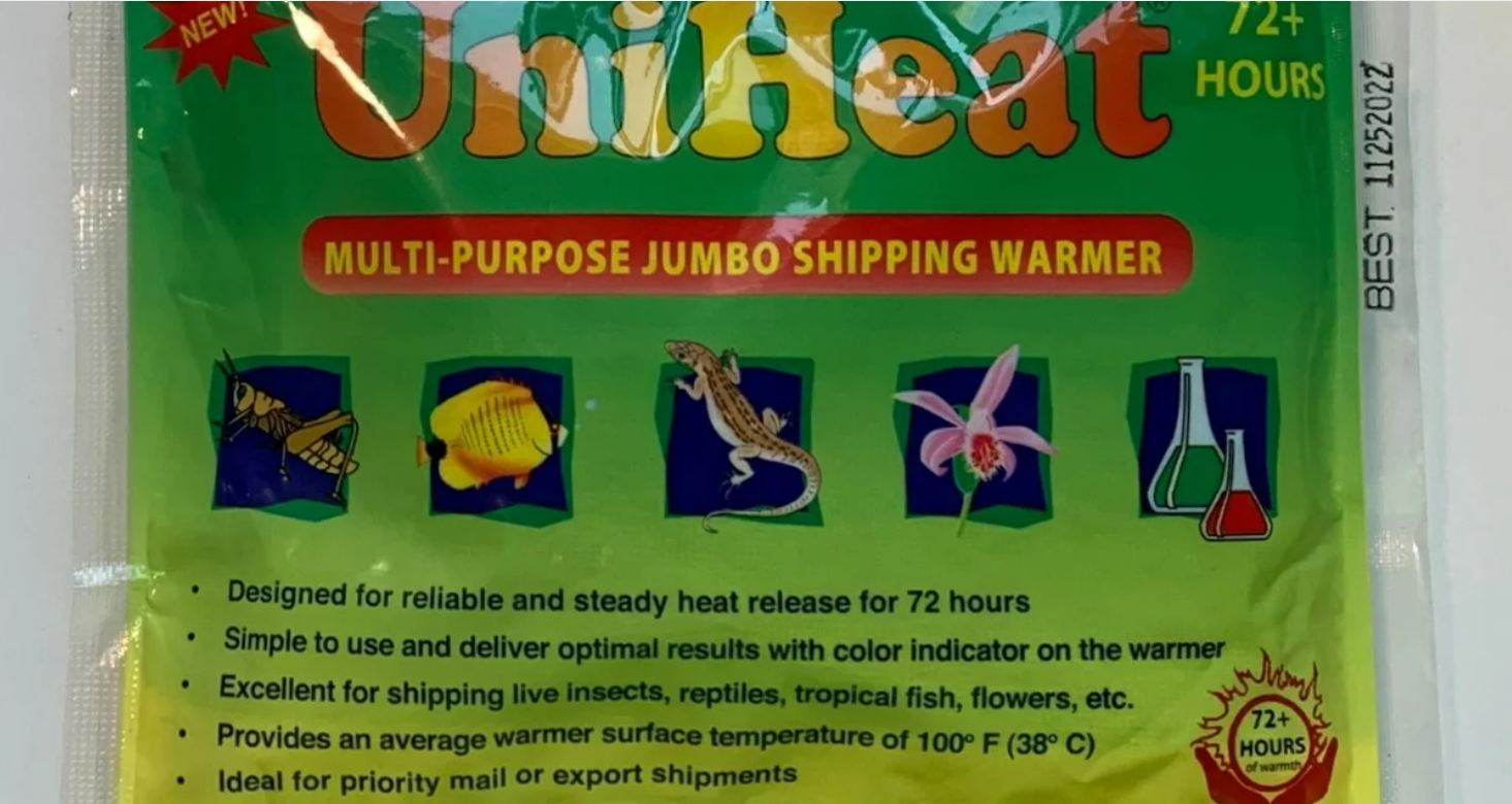 72 Hour Heat Pack for Crickets, Superworms, or Roaches image 0