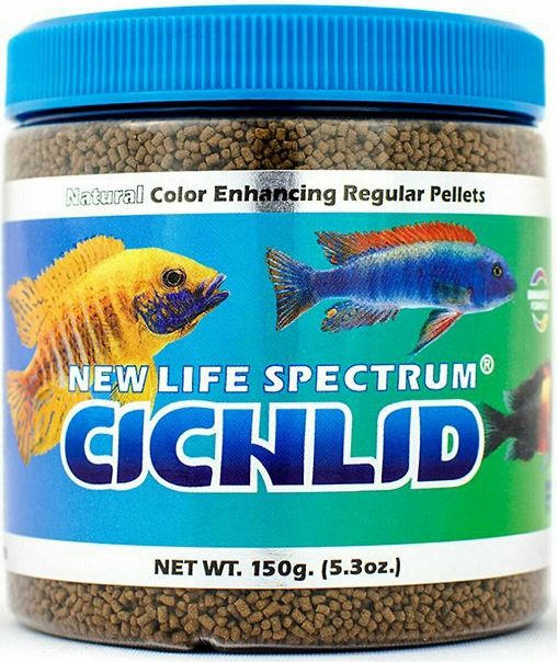 New Life Spectrum Cichlid Food Regular Sinking Pellets image 0