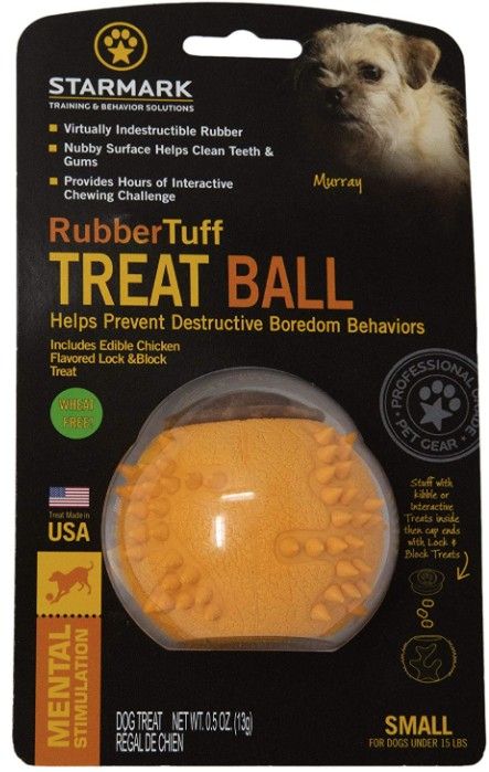Starmark RubberTuff Treat Ball Small image 0