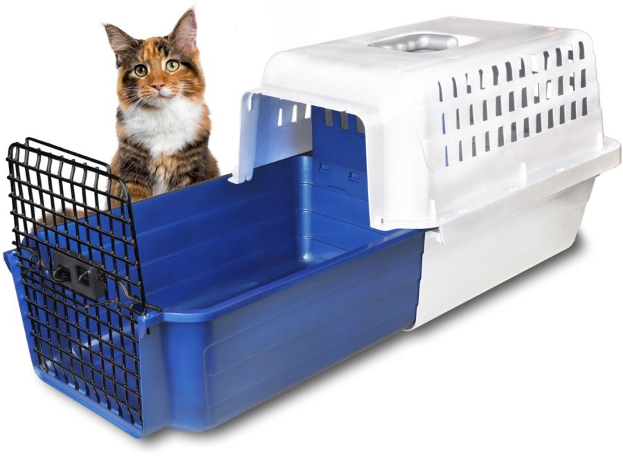 Van Ness Cat Calm Carrier with Easy Drawer image 0