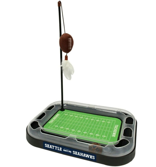 Pets First Seattle Seahawks Cat Scratcher image 0