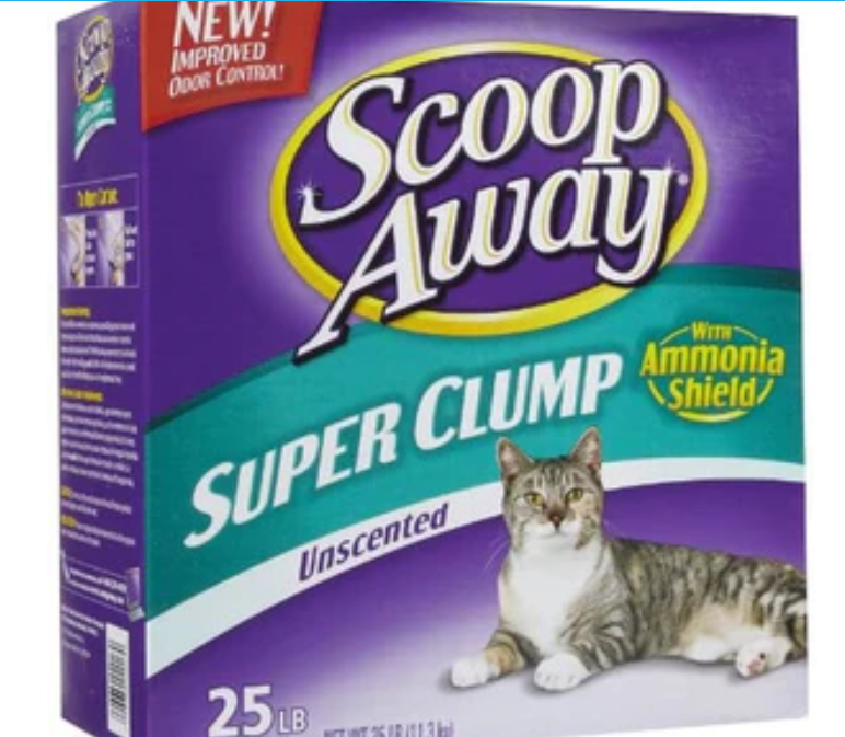 Scoop Away Super Clump Unscented Cat Litter - Unscented - 25 Lbs image 0